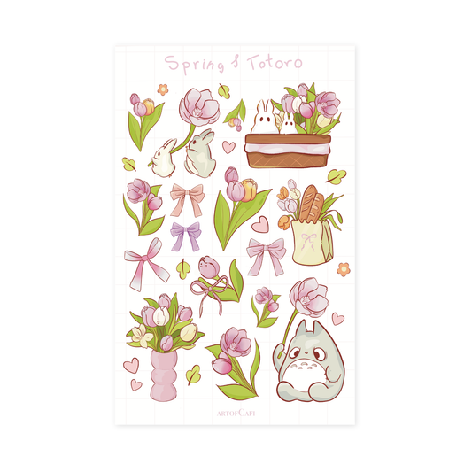 Totoro Sticker Sheet