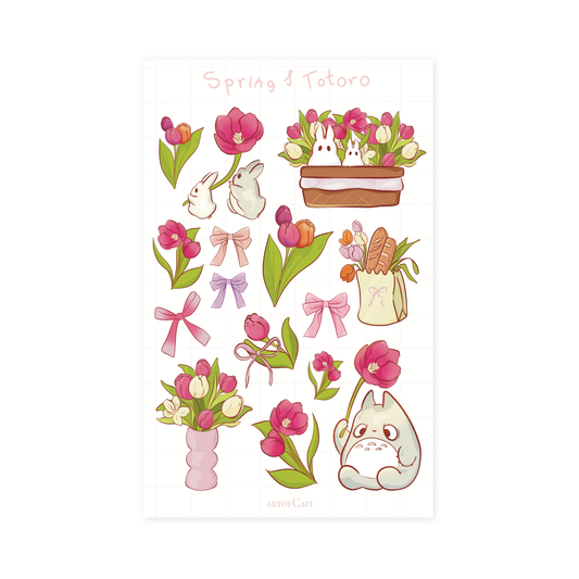 Totoro Sticker Sheet
