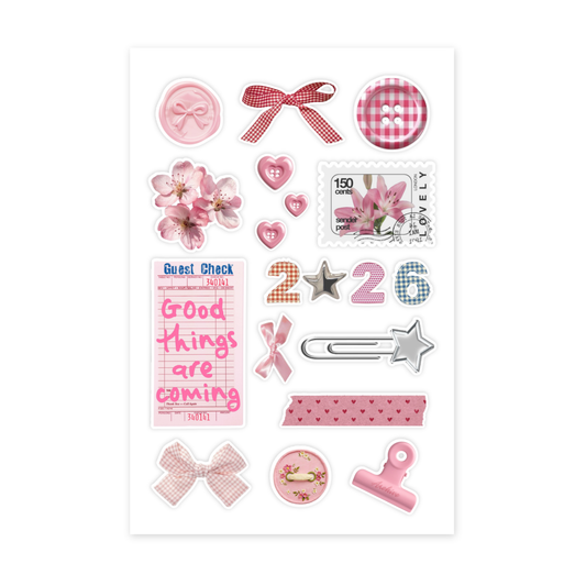 Pinterest Journal Sticker Sheet